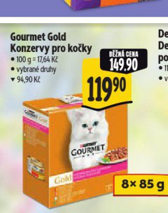 GOURMET GOLD KONZERVY PRO KO�KY