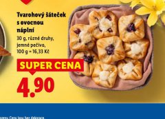 TVATOHOV� ��TE�EK S OVOCNOU N�PLN�