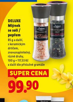 DELUXE ML�NEK SE SOL� / PEP�EM