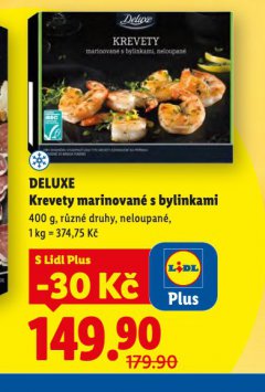 DELUXE KREVETY MARINOVAN� S BYLINKAMI