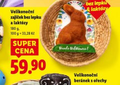 VELIKONO�N� ZAJ��EK BEZ LEPKU A LAKT�ZY