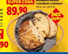 BEZLEPKOV� MAZANEC S MANDLEMI A ROZINKAMI