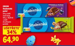 ORION STUDENTSK� PE�E�