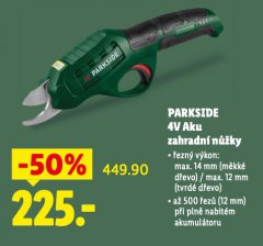 PARKSIDE AKU ZAHRADN� NَKY