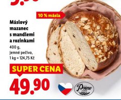 M�SLOV� MAZANEC S MANDLEMI A ROZINKAMI