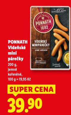 PONNATH V�DE�SK� MINIP�RE�KY
