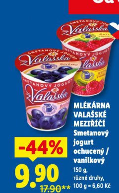 SMETANOV� JOGURT Z VALA�SKA