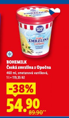 BOHEMILK �ESK� ZMRZLINA Z OPO�NA