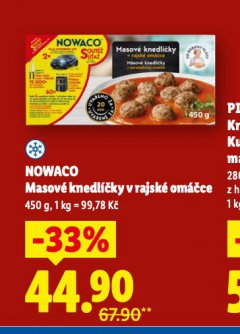 NOWACO MASOV� KNEDL��KY V RAJSK� OM��CE