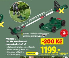 PARKSIDE AKU KOMBINOVAN� STRUNOV� SEKA�KA