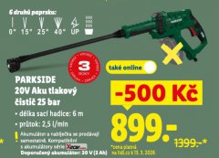 PARKSIDE AKU TLAKOV� �ISTI�