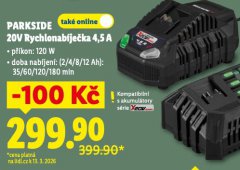 PARKSIDE RYCHLONAB�JE�KA