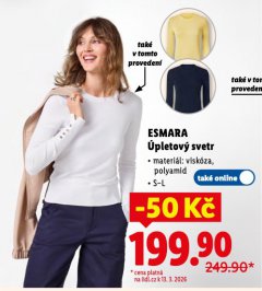 ESMARA �PLETOV� SVETR