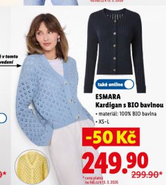 ESMARA KARDIGAN S BIO BAVLNOU