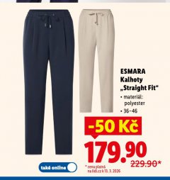 ESMARA KALHOTY STRAIGHT FIT