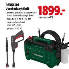 PARKSIDE VYSOKOTLAK� �ISTI�