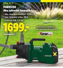 PARKSIDE AKU ZAHRADN� �ERPADLO