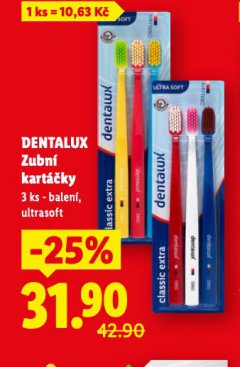 DENTALUX ZUBN� KART��KY
