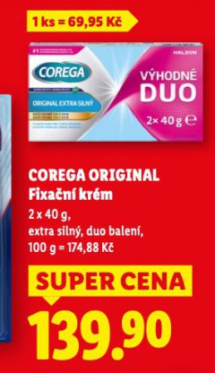 COREGA ORIGINAL FIXA�N� KR�M