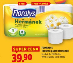 FLORALYS TOALETN� PAP�R