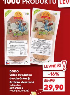 DODO CHL�B HRADI��AN DVOUKV�SKOV�