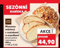 M�SLOV� MAZANEC S MANDLEMI A ROZINKAMI