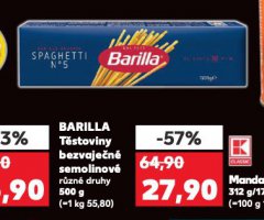 BARILLA T�STOVINY
