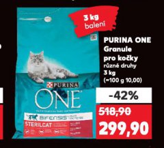 PURINA ONE GRANULE PRO KOČKY