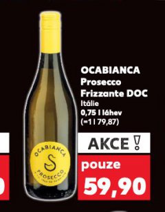 OCABIANCA PROSECCO FRIZZANTE DOC