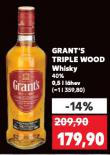 GRANT'S TRIPLE WOOD WHISKY