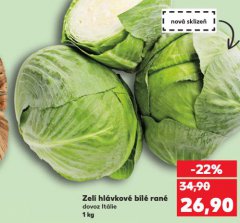 ZELÍ HLÁVKOVÉ BÍLÉ RANÉ