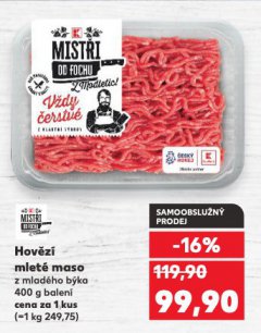 HOVĚZÍ MLETÉ MASO