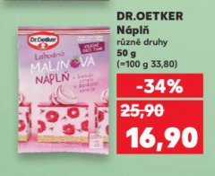 DR. OETKER NÁPLŇ