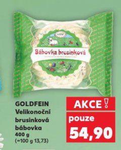 GOLDFEIN VELIKONOČNÍ BRUSINKOVÁ BÁBOVKA