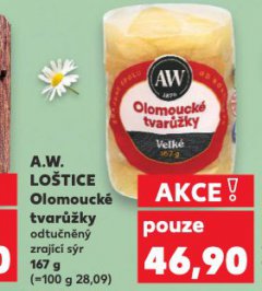 A.W. LOŠTICE OLOMOUCKÉ TVARŮŽKY