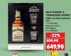 JACK DANIEL'S TENNESSEE HONEY