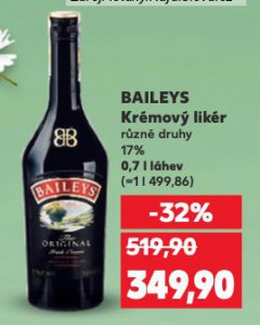 BAILEYS IRISH CREAM