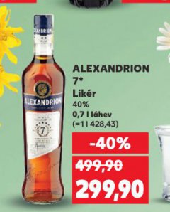 ALEXANDRION 7* LIK�R