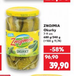 ZNOJMIA OKURKY