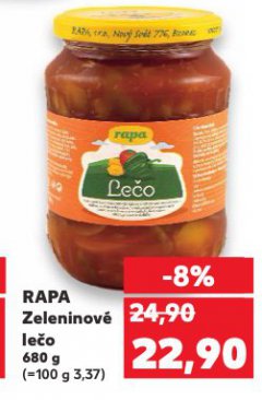 RAPA ZELENINOV� LE�O