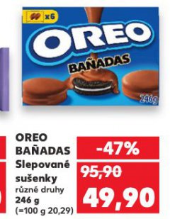 OREO BAŇADAS SLEPOVANÉ SUŠENKY