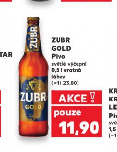 PIVO ZUBR GOLD