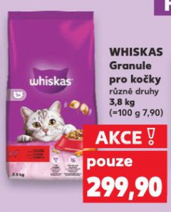 WHISKAS GRANULE PRO KO�KY