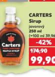 CARTERS JAVOROV� SIRUP