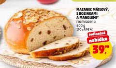 MAZANEC M�SLOV�, S ROZINKAMI A MANDLEMI