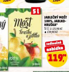 JABLEČNO-HRUŠKOVÝ MOŠT