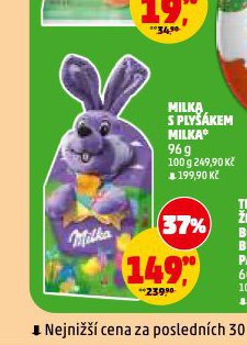 MILKA S PLY��KEM MILKA