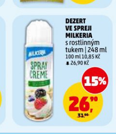 DEZERT VE SPREJI MILKERIA