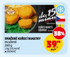 SMAŽENÉ KUŘECÍ NUGETKY