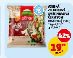 ASIJSK� ZELENINOV� SM�S MRAZIV� �ERSTVOST